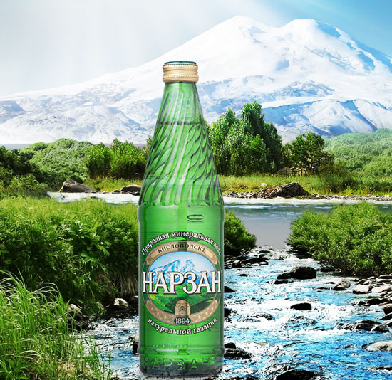 Дегустация воды Нарзан в супермаркете «Торнадо»