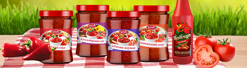 Томатные соусы от ТМ САВА