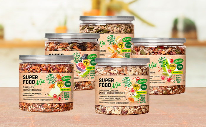 НОВИНКА. Смеси семян Superfood mix для здорового питания!